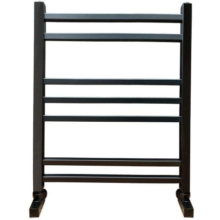 Полотенцесушитель водяной Ника Modern ЛМ 5 60/50 черный матовый RAL9005 Люкс