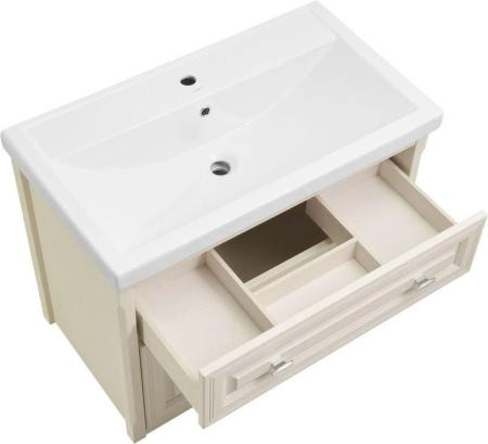 Тумба Кастелло 100 ASB Woodline Благородный Бежевый без раковины