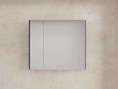 Зеркальный шкаф Style Line ЛИМА 80 эмаль, графит