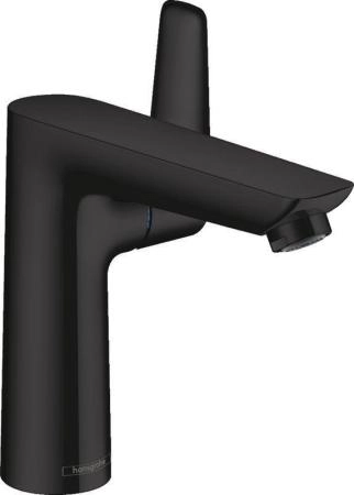Hansgrohe 71754670 Talis E Смеситель для раковины 133 мм, со сливным гарнитуром, матовый черный