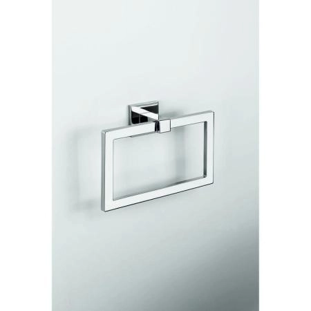 Полотенцедержатель Colombo Basic Q B3731 прямоуг. 19,4x13,7см, хром
