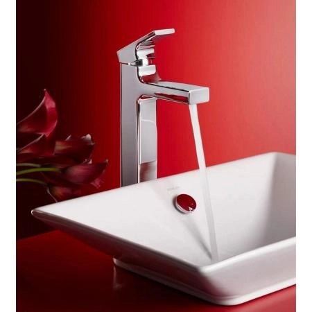 Смеситель Jacob Delafon STRAYT E98340-CP для раковины хром