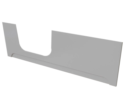 Ванна "Грасс 2" (правое исполнение, ванна с рамой - 1 шт., слив-перелив - 1 шт., фронтальная панель - 1 шт.)