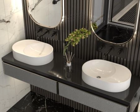 Раковина Uperwood Luna 50 см, овальная