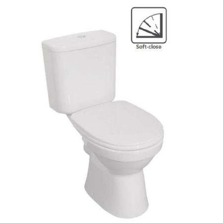 Унитаз Norm Fit 9844B099-7200 сиденье термопласт/микролифт, 3/6 л,универсальный выпуск