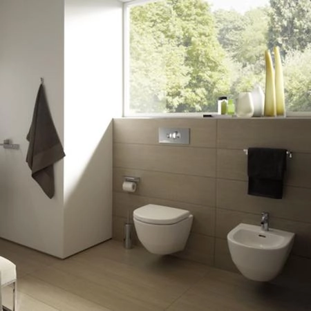 Laufen Pro Биде подвесное 53x36x33,5 см, с 1 отв., c покрытием LCC цвет: белый