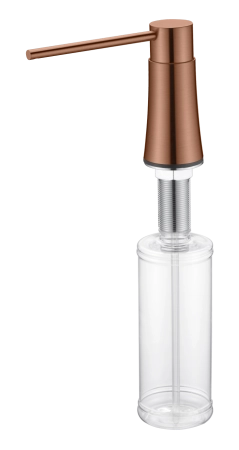 Диспенсер Boheme для кухни встраиваемый BRUSHED BRONZE 630-BRB