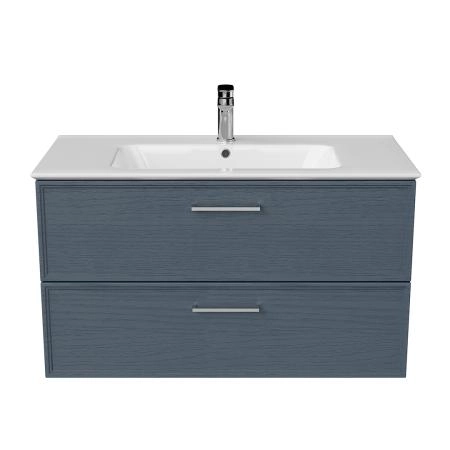 Тумба Kerama Marazzi PIANO CLASSIC ПИАНО КЛАССИК PIA.CL.95\BLU.M подвесная 95 см, 2 ящика, ясень синий матовый