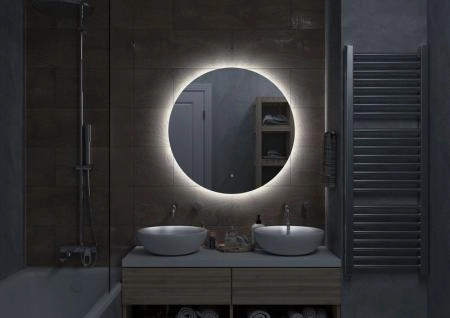 Зеркало Континент Ajour medium d800 ЗЛП590 с подсветкой