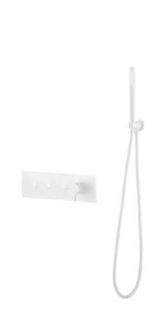 Смеситель FUSION Boheme с ручным душем Matt White 130-SYS-MW