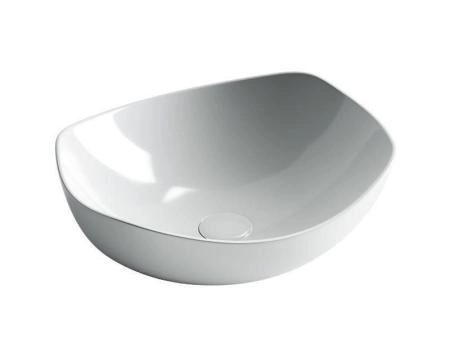 Умывальник чаша накладная овальная Element 420x385x145мм