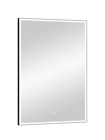 Зеркало Континент Frame black standart 700x1000 ЗЛП2616 с подсветкой