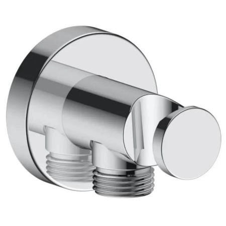 Duravit Shower Вывод для душа, с держателем, цвет: хром глянцевый