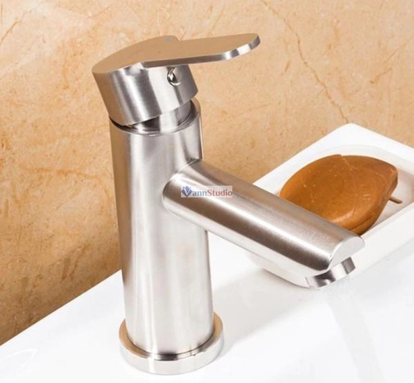 Смеситель для раковины Frap F10801 сатин