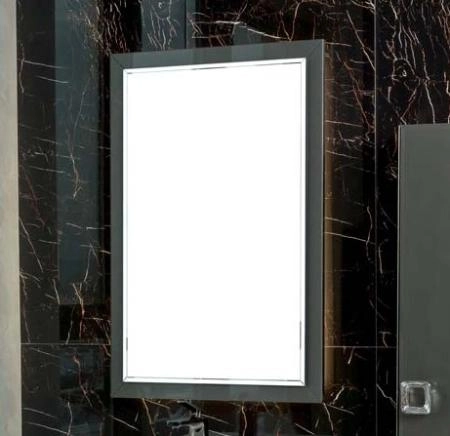 Зеркало Boheme Dolce Глянцевый Графит 105x70см 567-GR