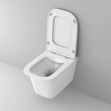 Унитаз Grossman GR-4463S Classic (490*335*350) подвесной Безободковый с тонкой крышкой