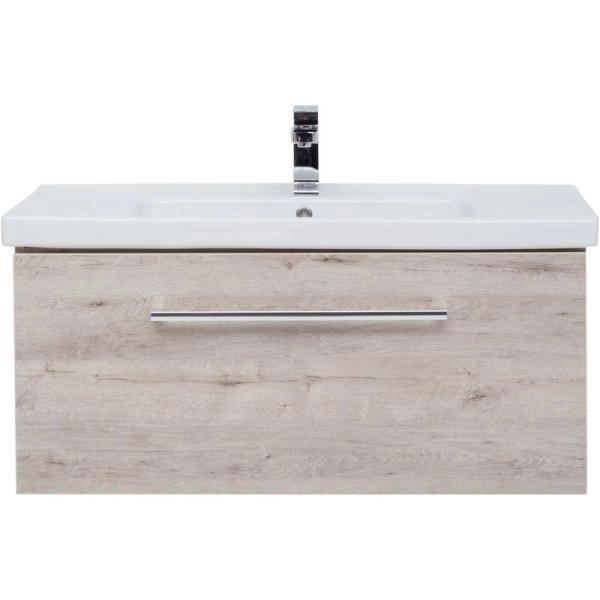 Тумба Dreja BIG INN 100 см под умывальник дуб кантри, подвесная