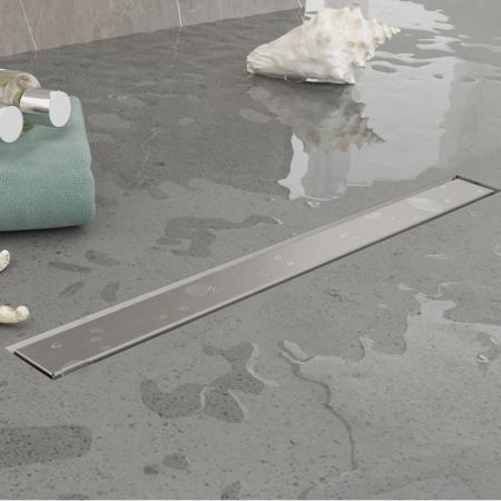 Plumberia Selection Трап душевой PS LINEAR 6x60 2устор. накладка из нерж.стали, комбинир.затвор с горизонт. Выпуском Ду 50мм,40л/мин, цвет: нержавеющая сталь
