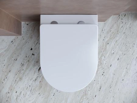 Подвесной унитаз Balearica Rimless белый