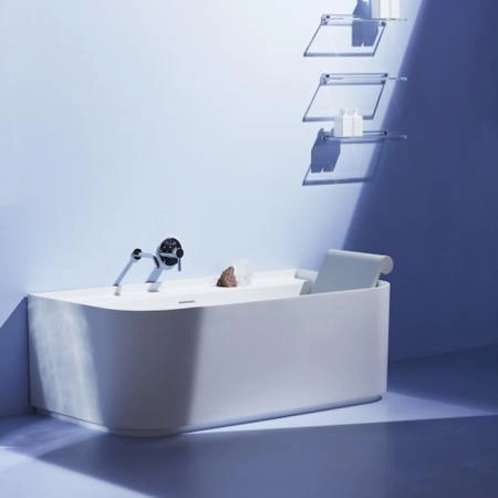 Laufen Sonar Ванна 1600x815х535мм, пристенная, с слив-переливом, материал: композит, цвет: белый (БЕЗ ОТВЕРСТИЙ для смесителя!)