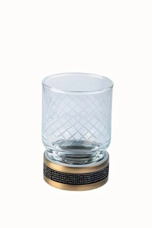 Настольный Стакан Boheme ROYALE CRISTAL BLACK BR 10931-BR-B