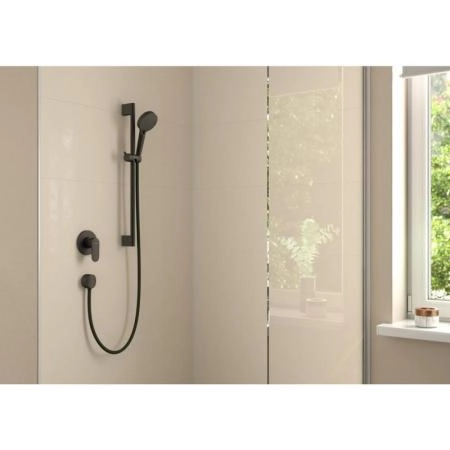 Hansgrohe 71649670 Vernis Blend Смеситель для душа, ?110 мм, матовый черный