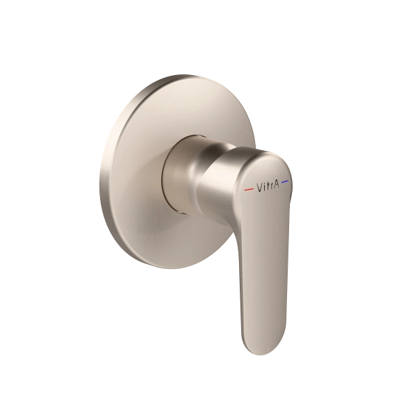 Смеситель VitrA Root Round  A4272834EXP встраиваемый брашированный никель