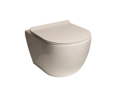 Унитаз подвесной SantiLine  SL-5002  сиденье микролифт