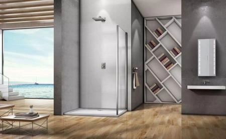 Боковая часть GOOD DOOR LIRA SP-80-C-CH 80 прозрачное