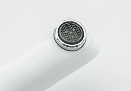 Смеситель для раковины Gappo G5148 порционный Белый /хром