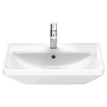 Duravit D-Neo Раковина 60х44см., накладная, с переливом, 1 отв., цвет: белый