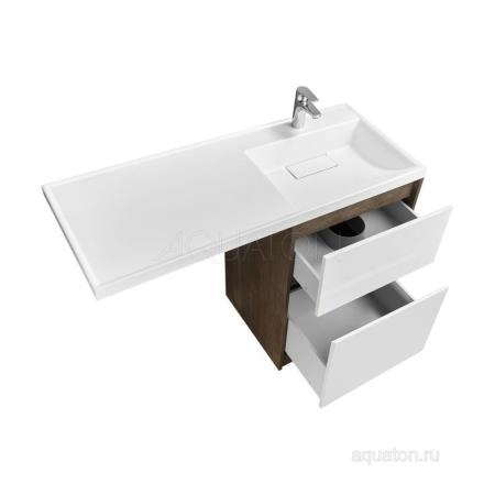 Тумба под раковину AQUATON Лондри 60 Дуб Кантри без фасада 1A266901LHDY0