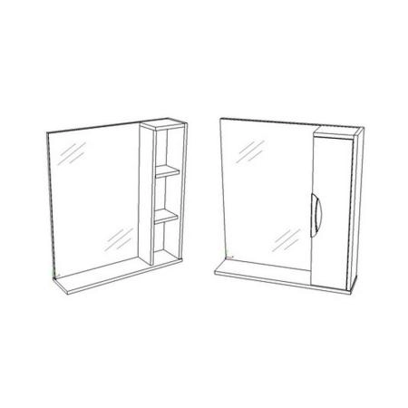 Зеркало-шкаф Corozo Чикаго 65