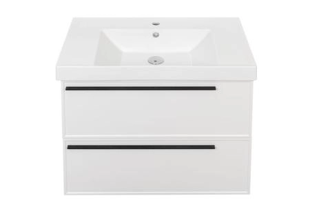 Тумба под раковину LA FENICE Elba Bianco TWIN белый 80 FNC-01-ELB-B-80-2 белый матовый