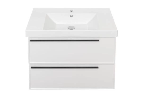 Тумба под раковину LA FENICE Elba Bianco TWIN белый 80 FNC-01-ELB-B-80-2 белый матовый