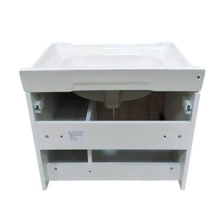 Тумба с раковиной Comforty Рига-60 дуб сонома