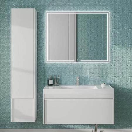 Зеркало Kerama Marazzi MIO МИО MIO.mi.100\WHT  прямоугольное с диммером 100, белое