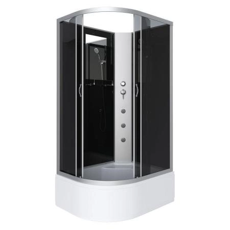 Душевая кабина Niagara NG-2510-14RBKG 1200х800х2000 высокий поддон 40см стекло тонированное