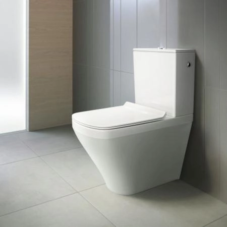 Duravit DuraStyle Унитаз моноблок 37х63см., слив в стену, цвет: белый