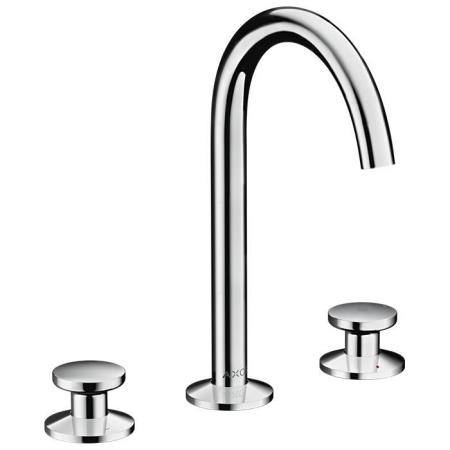 Axor One Смеситель для раковины, 3 отв., излив h170мм, Select, со сливом push-open, цвет: хром