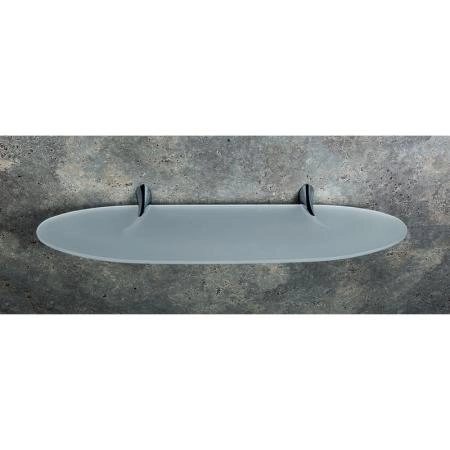 Полка Colombo Link B2416 64.5см стекло/хром