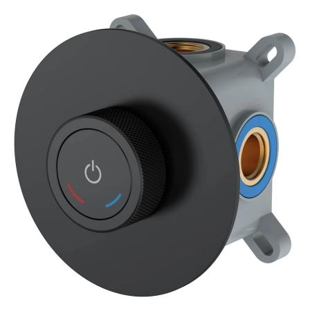 Смеситель автоматический встроенный Boheme TECH Black 154-4-B