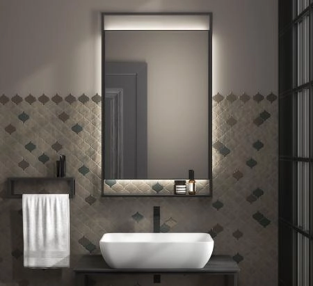 Раковина Kerama Marazzi PLAZA ПЛАЗА PLR.wb.55 накладная 55, белая глянцевая