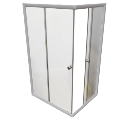 Поддон к душевому углу Дрим 90х110 (правое исполнение, прямоугольный поддон на раме-подставке с устройством слива)