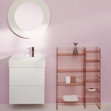 Laufen Kartell Стакан 7х7х12см., настольный, пластик, цвет: пудровый розовый