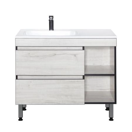 Тумба Style Line Elfante Берлин 90 под раковину Барселона, 2 ящ./ниши, PLUS, СОНАТА напольная