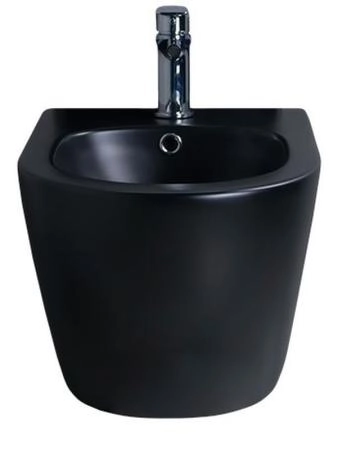Биде Gid BDP-96BM 48 см подвесное черный матовый
