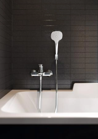 Душевой гарнитур Hansgrohe Croma Select E 1jet 1,60 м 26412400 хром-белый