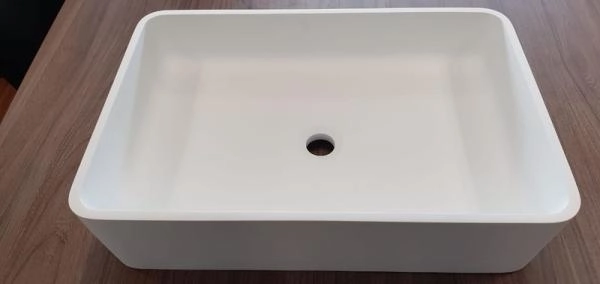 Раковина NT BAGNO NT411 Retta 600x400 искусственный камень белый матовый