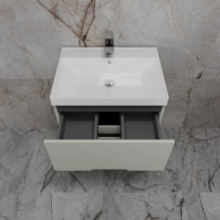 Тумба Style Line "Матис 60" ЛС-00002432 напольная под ASTI 60 (2 ящика), ОЛИВА, ЭМАЛЬ